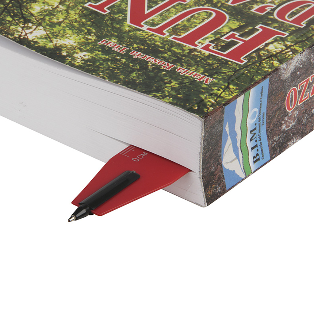 * PENNA A SFERA SEGNALIBRO IN PLASTICA 