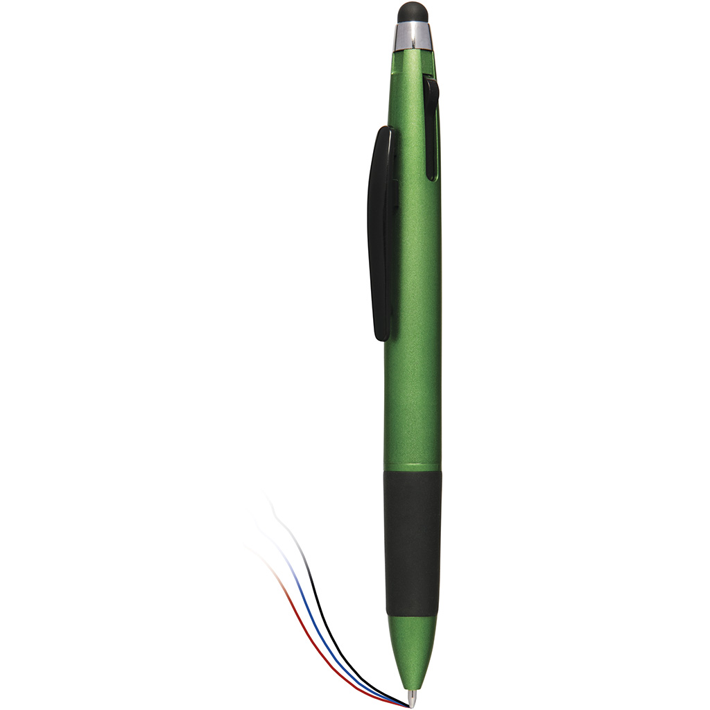 PENNA A SFERA A 3 COLORI CON TOUCH SCREEN IN PLASTICA 