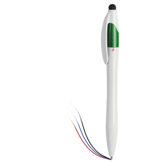 3 COLOURS BALL PEN WITH TOUCH SCREEN