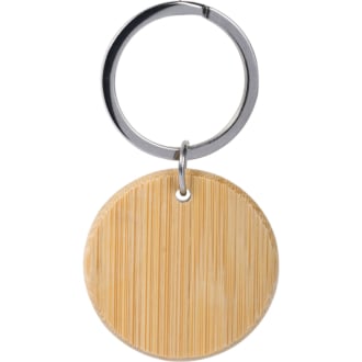 BAMBOO KEY CHAIN WITH NFC TAG (144 bytes)