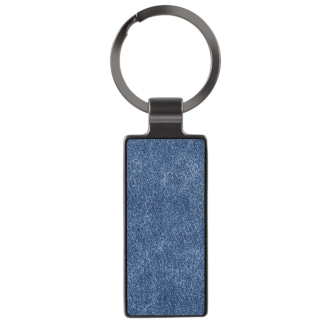 DUOWEI - Utensile per macchina da cucire, forbici Flatiron, portachiavi in lega di zinco, regalo per donne e ragazze, blu, M
