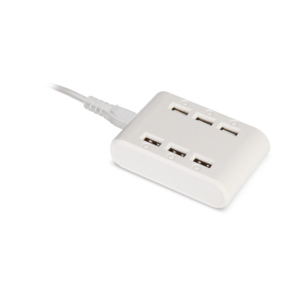 USB HUB CHARGER FOR 6 DEVICES