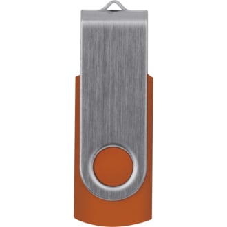 MEMORIA USB DA 4GB IN PLASTICA E ACCIAIO
