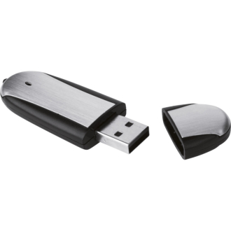 MEMORIA USB DA 2GB IN PLASTICA E ALLUMINIO
