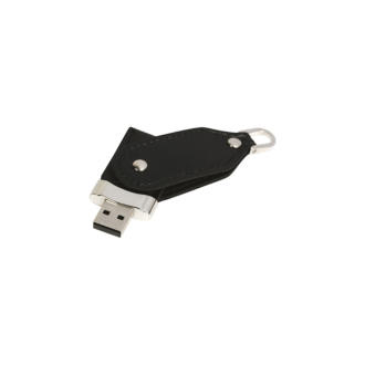 MEMORIA USB DA 2GB IN PELLE E METALLO