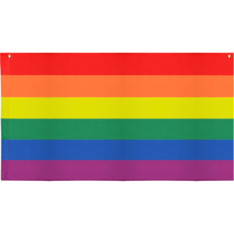 RAINBOW RPET FLAG (cm 90x144)