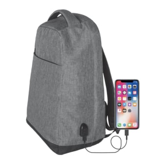 ANTI-THEFT RUCKSACK WITH USB CHARGE PORT