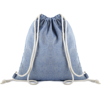 RECYCLED COTTON KNAPSACK