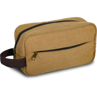 BEAUTY CASE VINTAGE IN POLICOTONE CANVAS