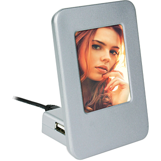 4 PORT USB CONNECTOR WITH PHOTO HOLDER