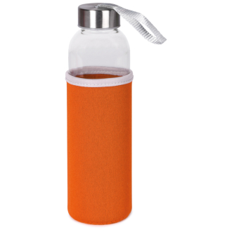 BOTTIGLIA DA 500 ML IN VETRO CON CUSTODIA IN NEOPRENE