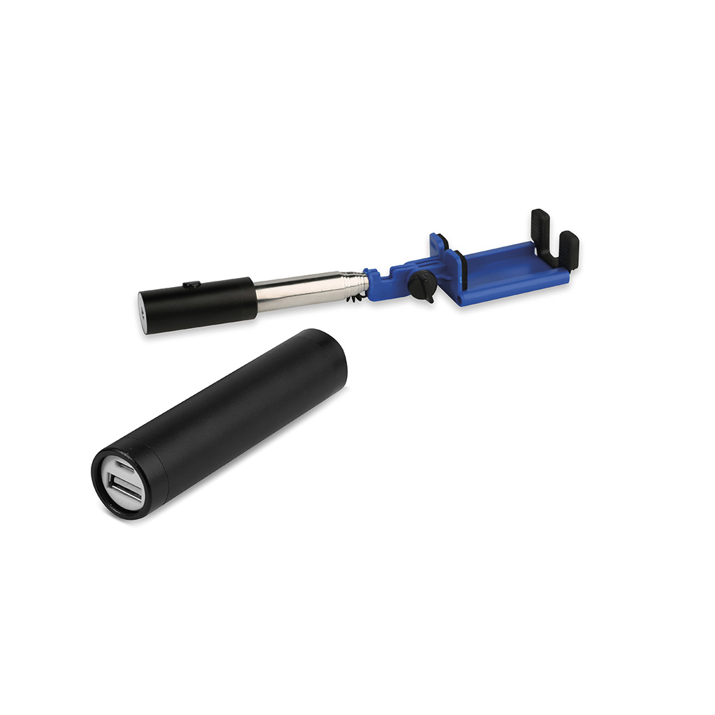 K-S-Trade Compatibile con HTC One (M8) Bastone Selfie Selfiestick