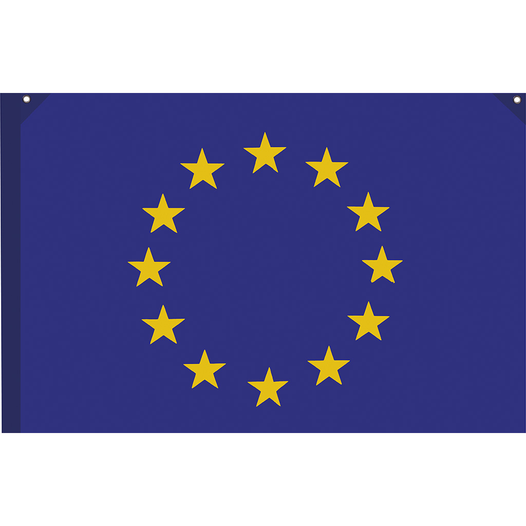 150 Bandierine Italia 30x20 Cm In Polietilene Per Europei Di Calcio, Plastica