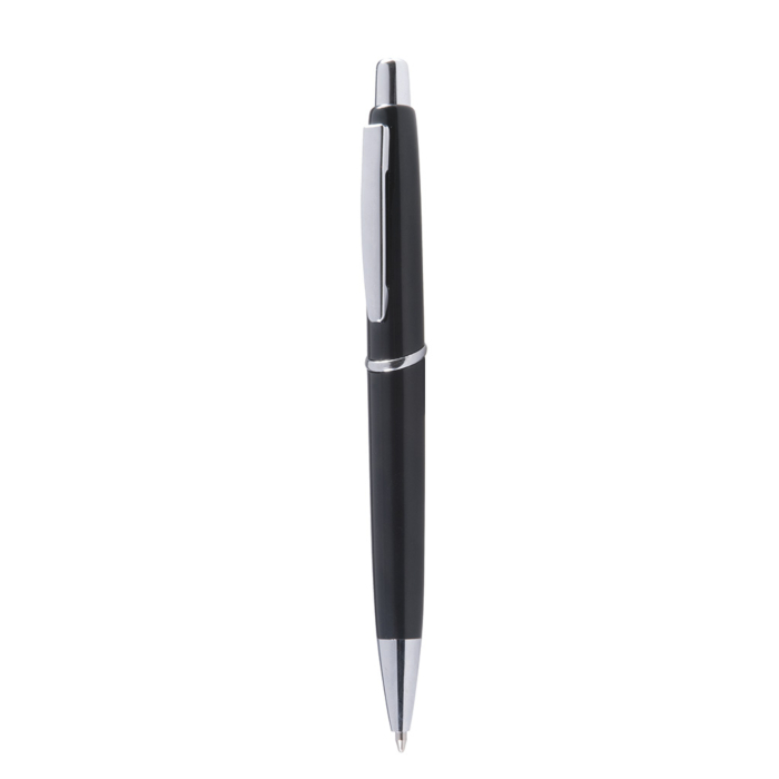 Borges Penna A Sfera Di Lusso Con Meccanismo A Bullone - Acciaio Inossidabile Nero, Professionale, Elegante, Per Viaggi, Scuola E Lavoro, Idea Regalo