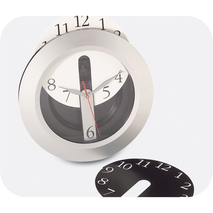 Eurotime Orologio Da Parete Al Quarzo Con Cavalli - 25 Cm, Cassa E Vetro In Plastica, Quadrante Trasparente Con Numeri, Lancetta Dei Secondi Continua, Per Cameretta Bambina - 2