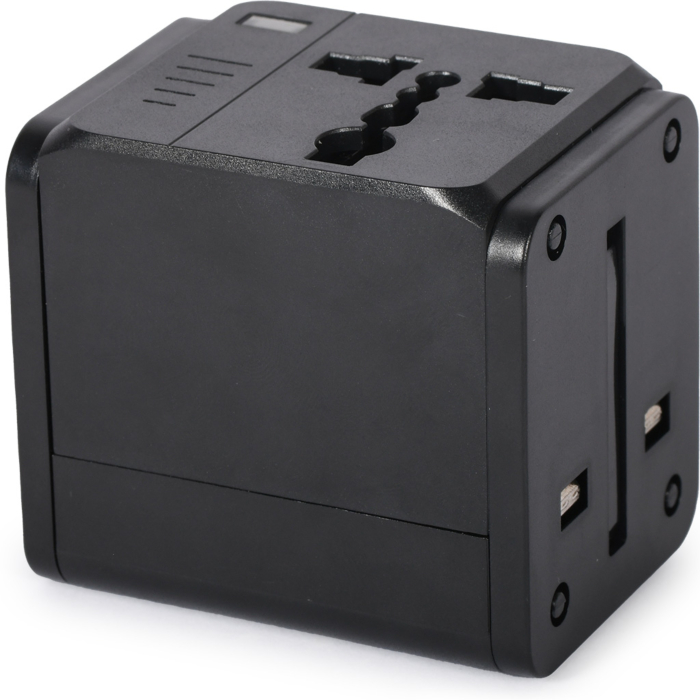 Alimentatore Stabilizzato 24V 2A – Adattatore Di Corrente Universale Nero Per Sistemi SIP E PoE - 3