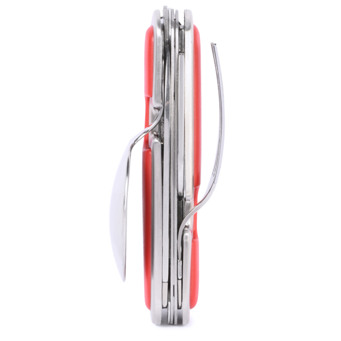 Posate Pieghevoli Campeggio 4-in-1 - Set Acciaio Inox Per Trekking - Foto 11