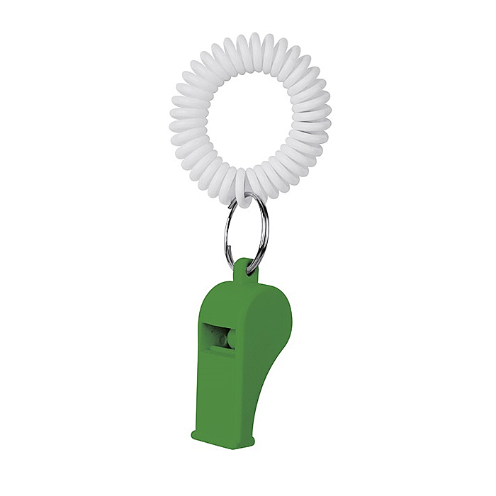 Wuuycoky - Set Da 20 Fischietti In Plastica Con Cordino, Colori Assortiti - 2