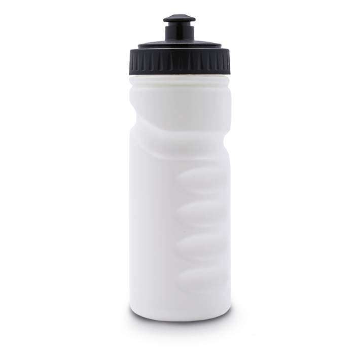 TITIROBA Borraccia Pieghevole 500 Ml Bianca: Senza BPA, Con Moschettone, Per Sport E Outdoor
