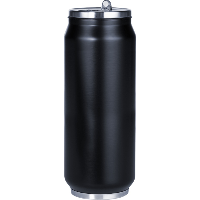 Santeco - Borraccia termica in acciaio inox da 680,4 g, con cordino e coperchio a bocca larga, a prova di perdite, a doppia parete, mantiene le bevande calde e fredde per escursioni