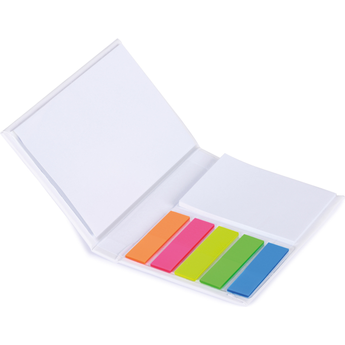 PAPER AND PET ADHESIVE BOOKMARKS SET S26529 | Silicon Promotional Products