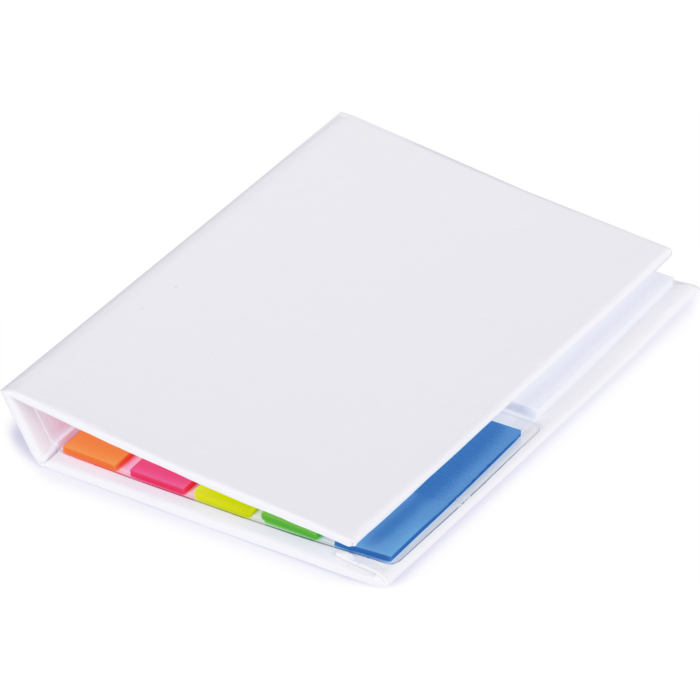 100 Marque-pages Autocollant Grand Format En Papier Bicolores 42 X 25