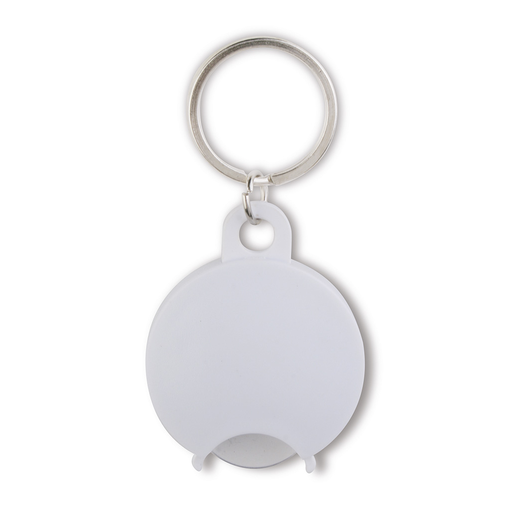 PORTACHIAVI CON PORTAGETTONE IN PLASTICA E METALLO 