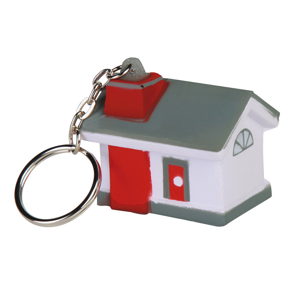 PORTACHIAVI ANTISTRESS IN PU A FORMA DI CASETTA 