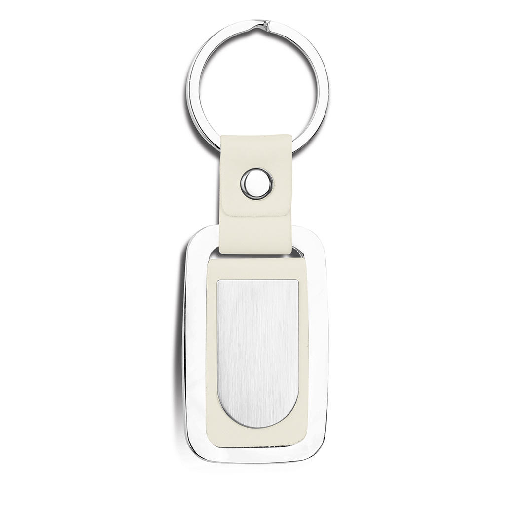 PORTACHIAVI IN METALLO E PU 