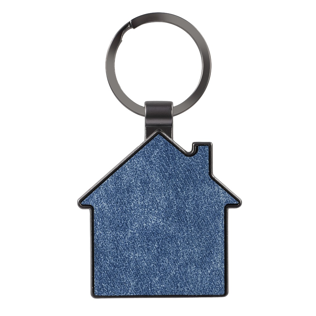 PORTACHIAVI IN METALLO E PU 