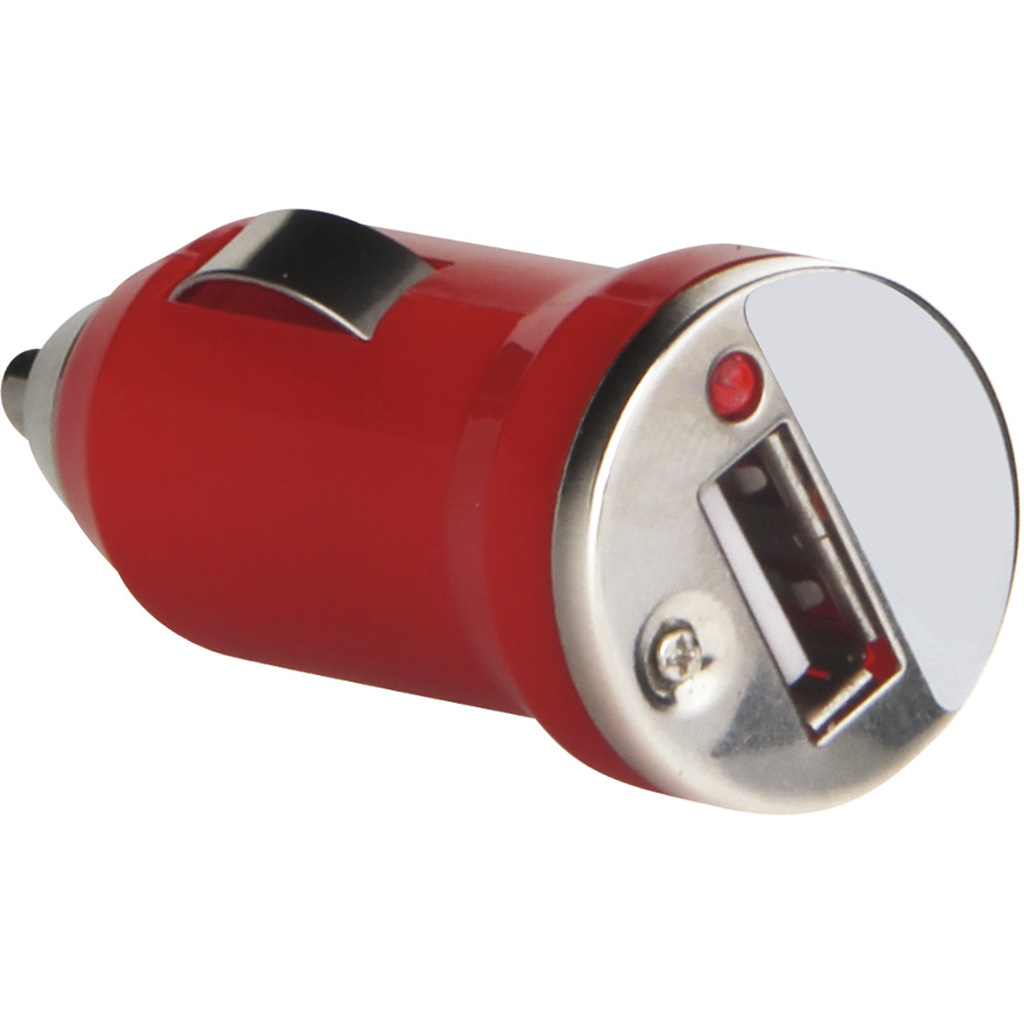 CARICATORE DA AUTO IN PLASTICA E METALLO 