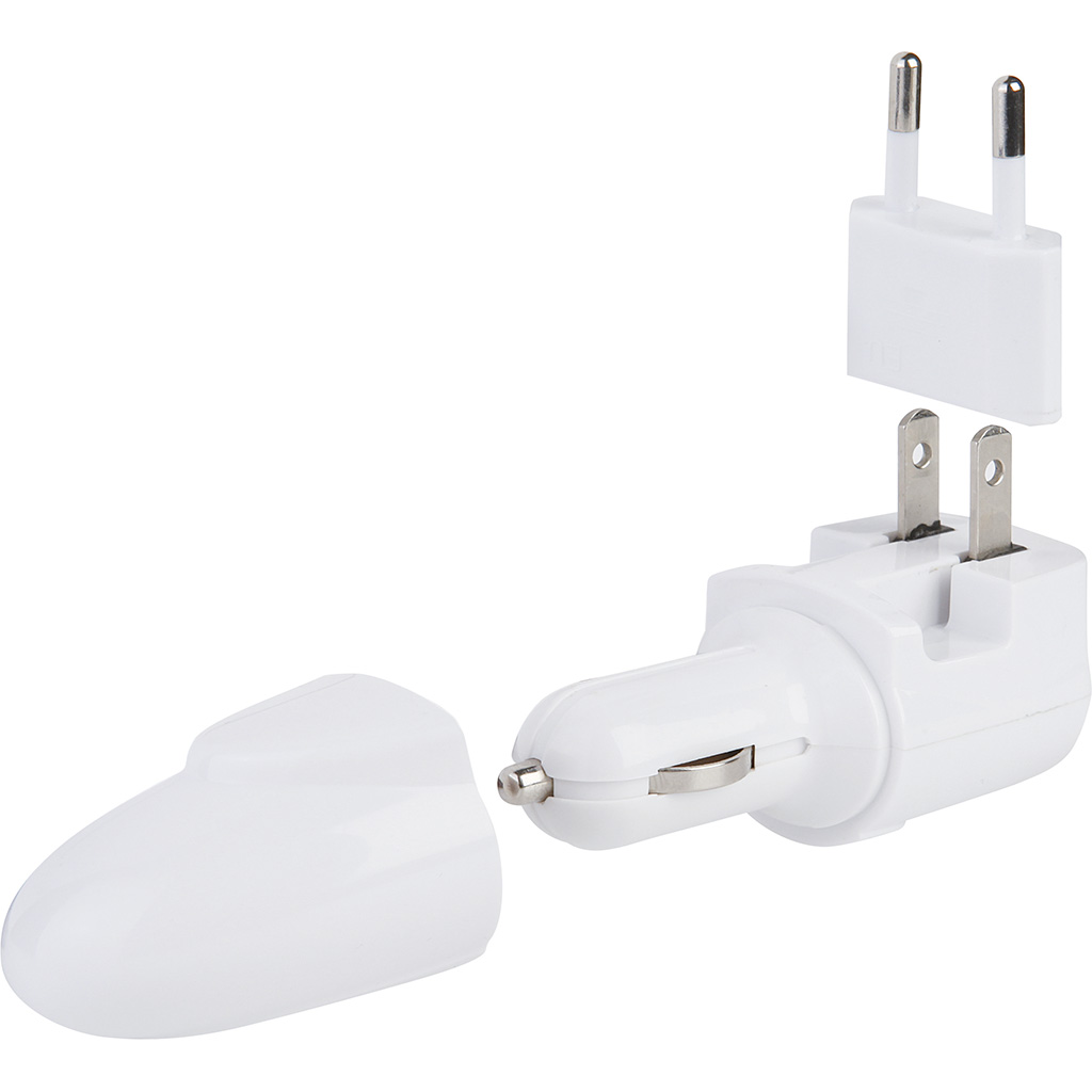 * ALIMENTATORE USB IN PLASTICA E METALLO 