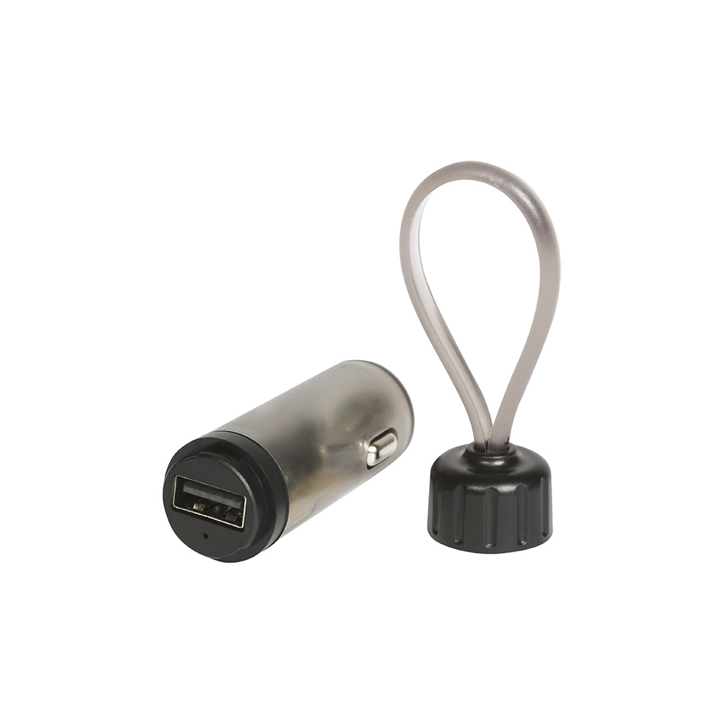 CARICATORE DA AUTO IN PLASTICA E METALLO 