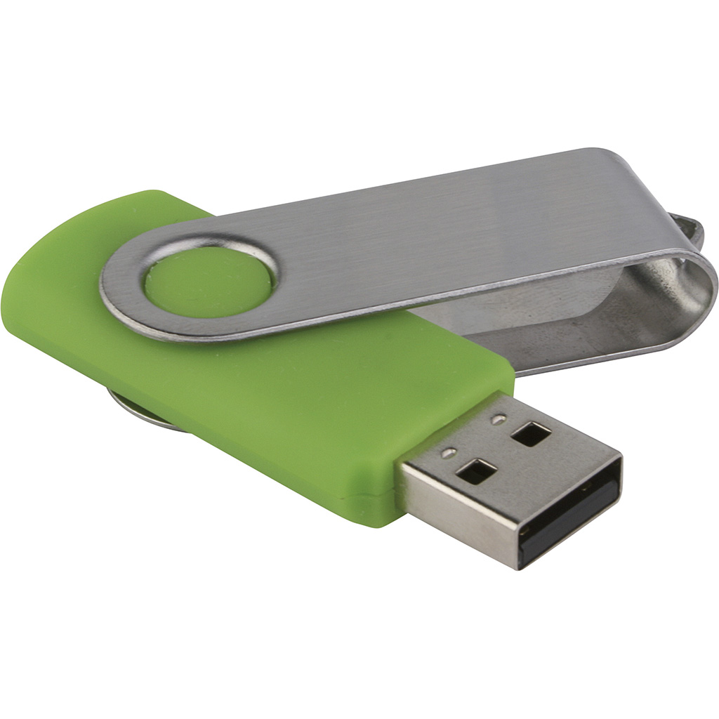 MEMORIA USB DA 16GB IN PLASTICA E ACCIAIO 