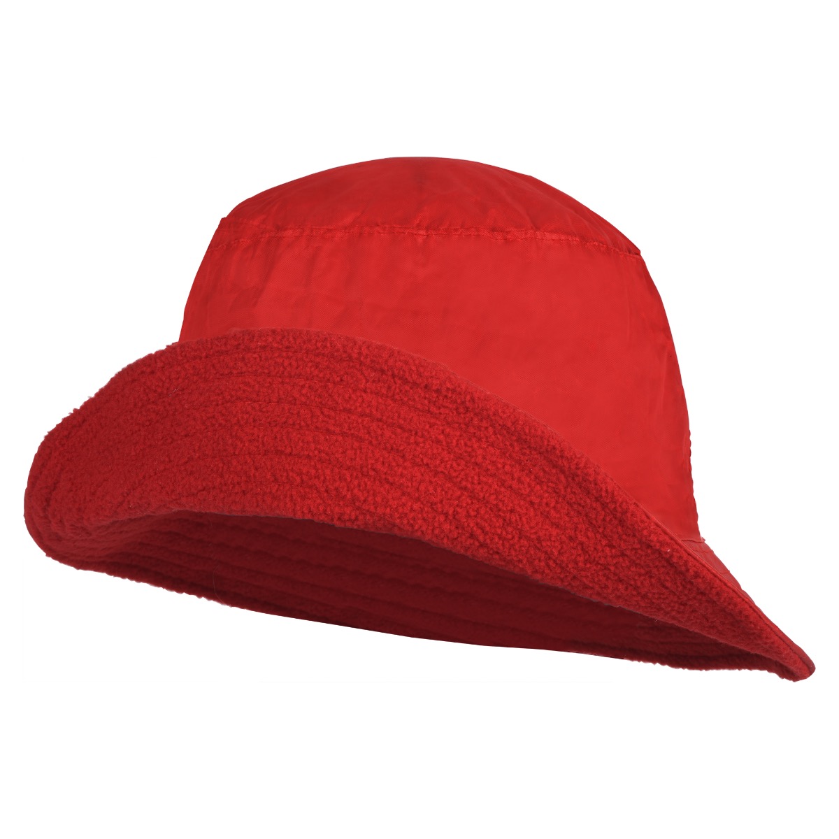 CAPPELLO REVERSIBILE IN POLIESTERE E PILE 
