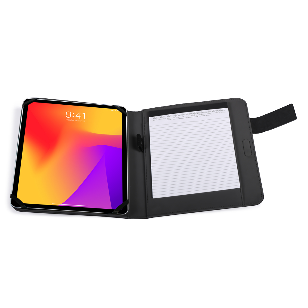 * CARTELLA PORTABLOCCO IN MICROFIBRA 