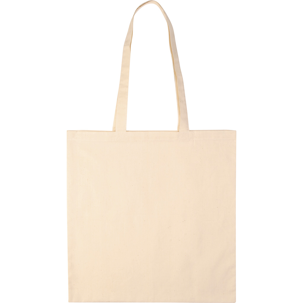 BORSA SHOPPER COLORE NATURAL IN COTONE (140 gr/mq) 