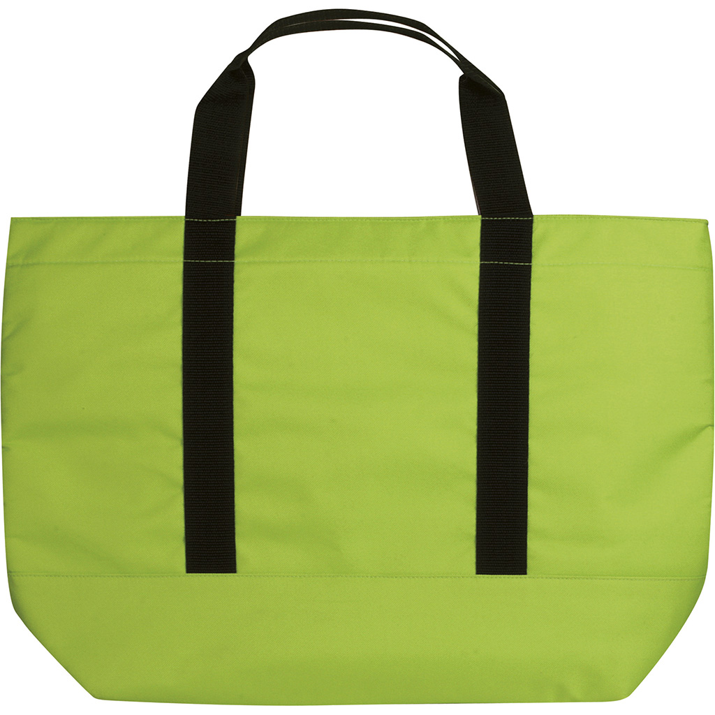 BORSA SHOPPER TERMICA CON SOFFIETTO IN POLIESTERE 600D 
