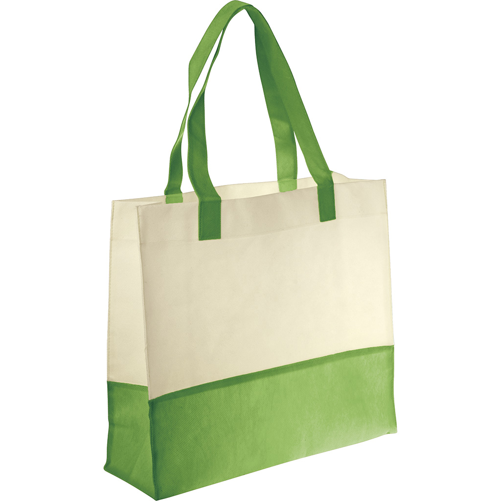 BORSA SHOPPER IN TNT (100 gr/mq) CON SOFFIETTO 