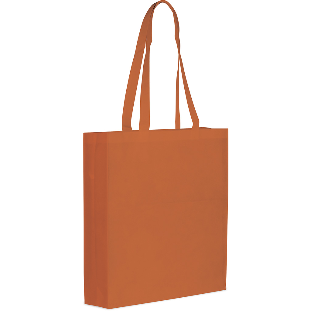 BORSA SHOPPER CON SOFFIETTO IN TNT (80 gr/mq) 