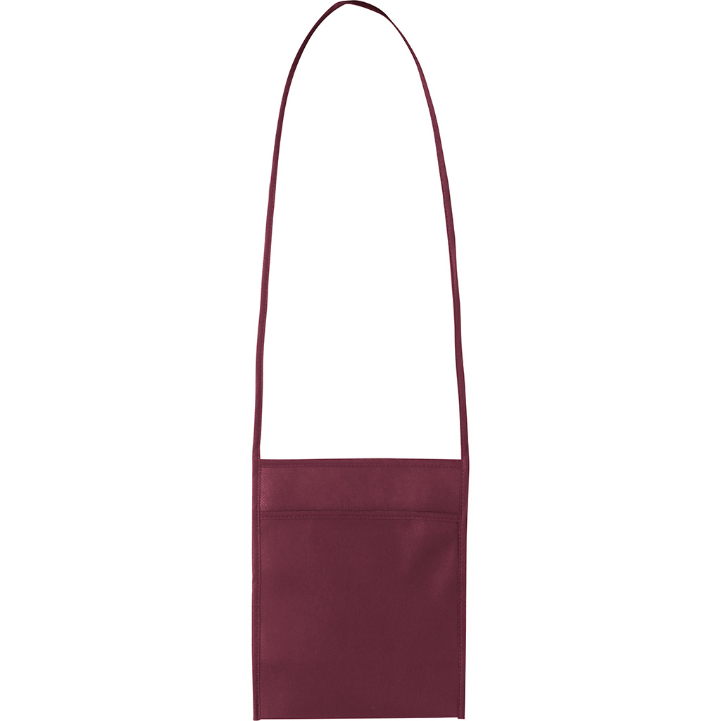 TRACOLLA PORTABICCHIERE IN TNT (70 gr/mq) CON SOFFIETTO, TRACOLLA 100 cm 