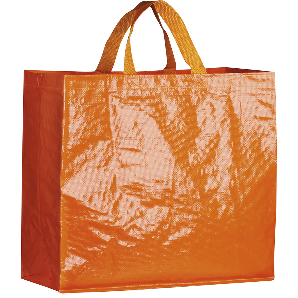 BORSA SHOPPER CON SOFFIETTO IN PP LAMINATO (120 gr/mq) 