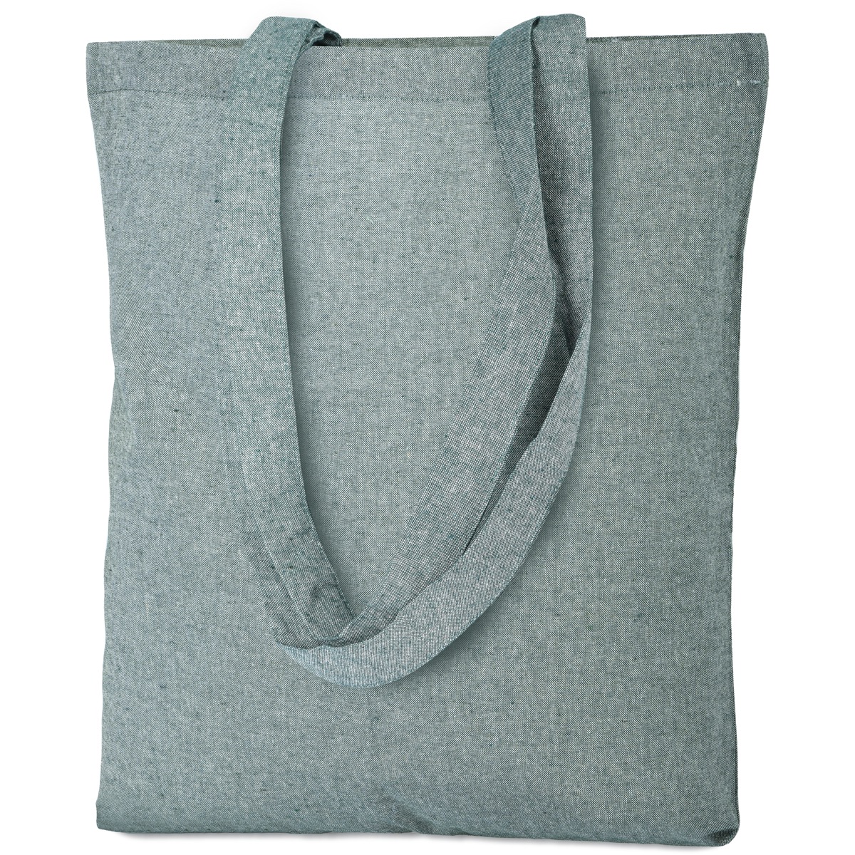 BORSA SHOPPER IN COTONE RICICLATO 100% (150 gr/mq) 