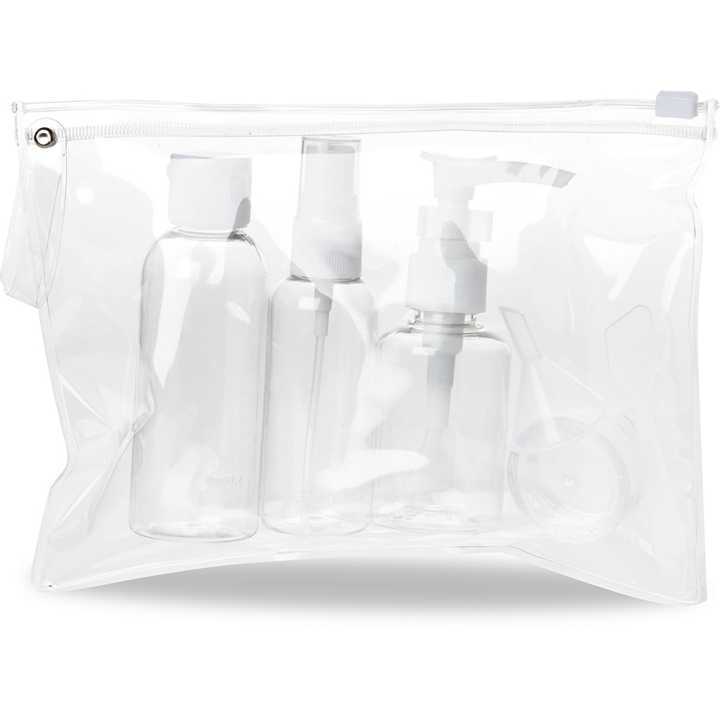 SET DA VIAGGIO IN PLASTICA 