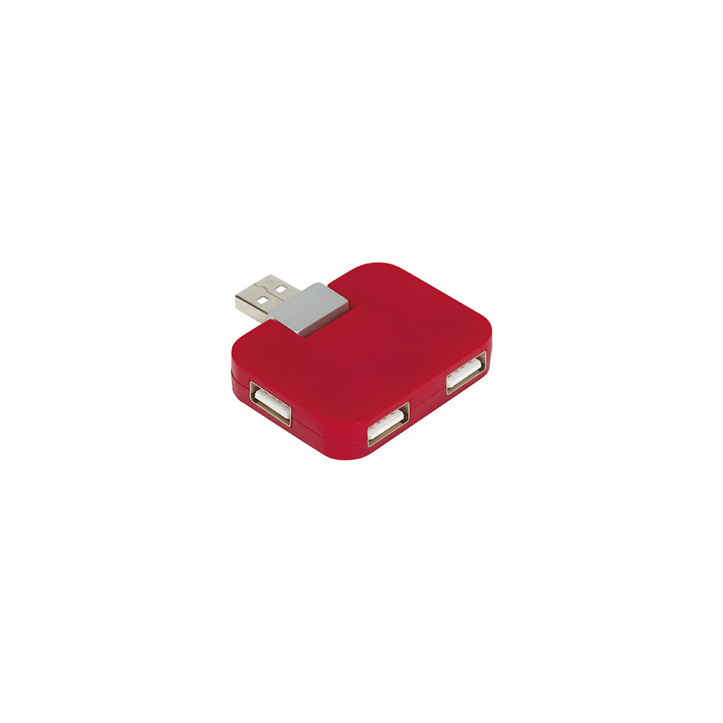 * CONNETTORE USB A 4 PORTE IN PLASTICA 