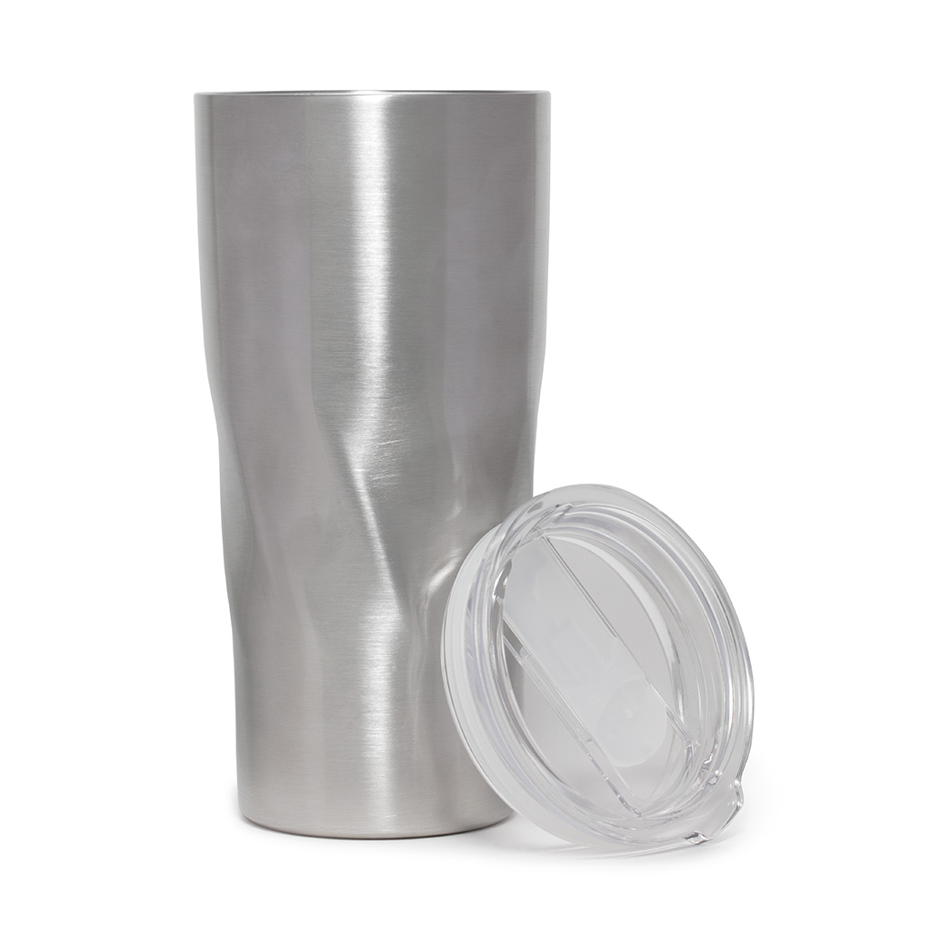 TAZZA TERMICA 500 ML CON DOPPIA PARETE ISOLANTE IN ACCIAIO INOX 