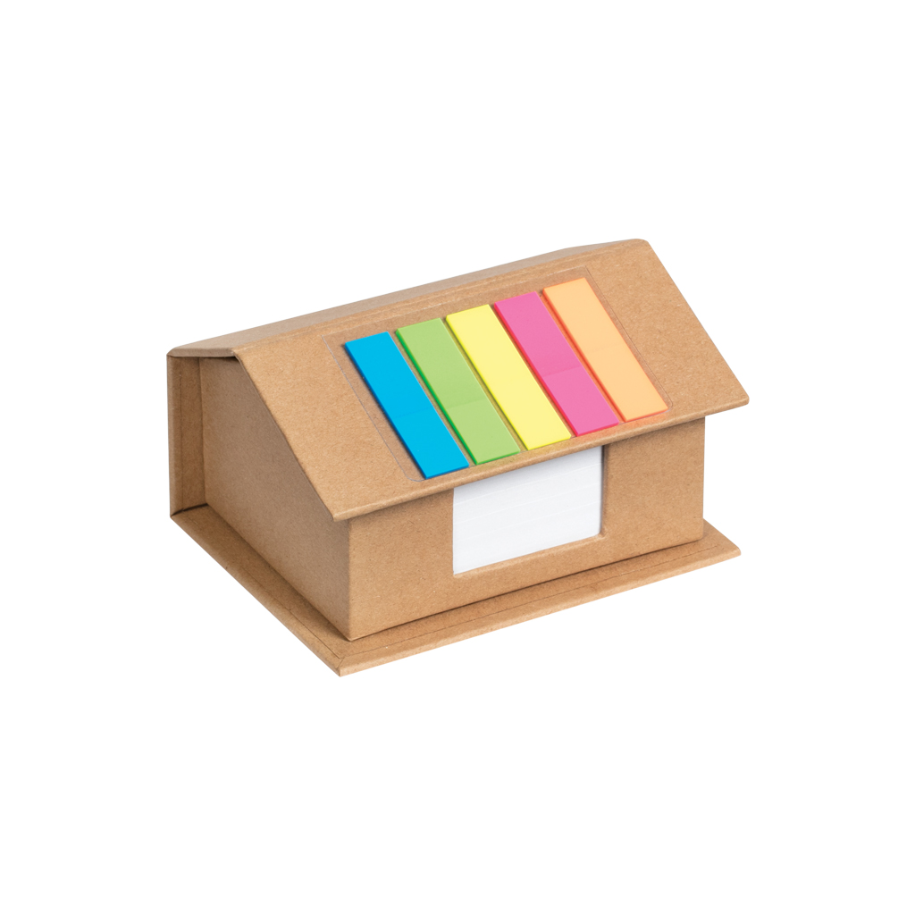 BLOCCHETTO PER APPUNTI IN CARTONE RICICLATO E CARTA 