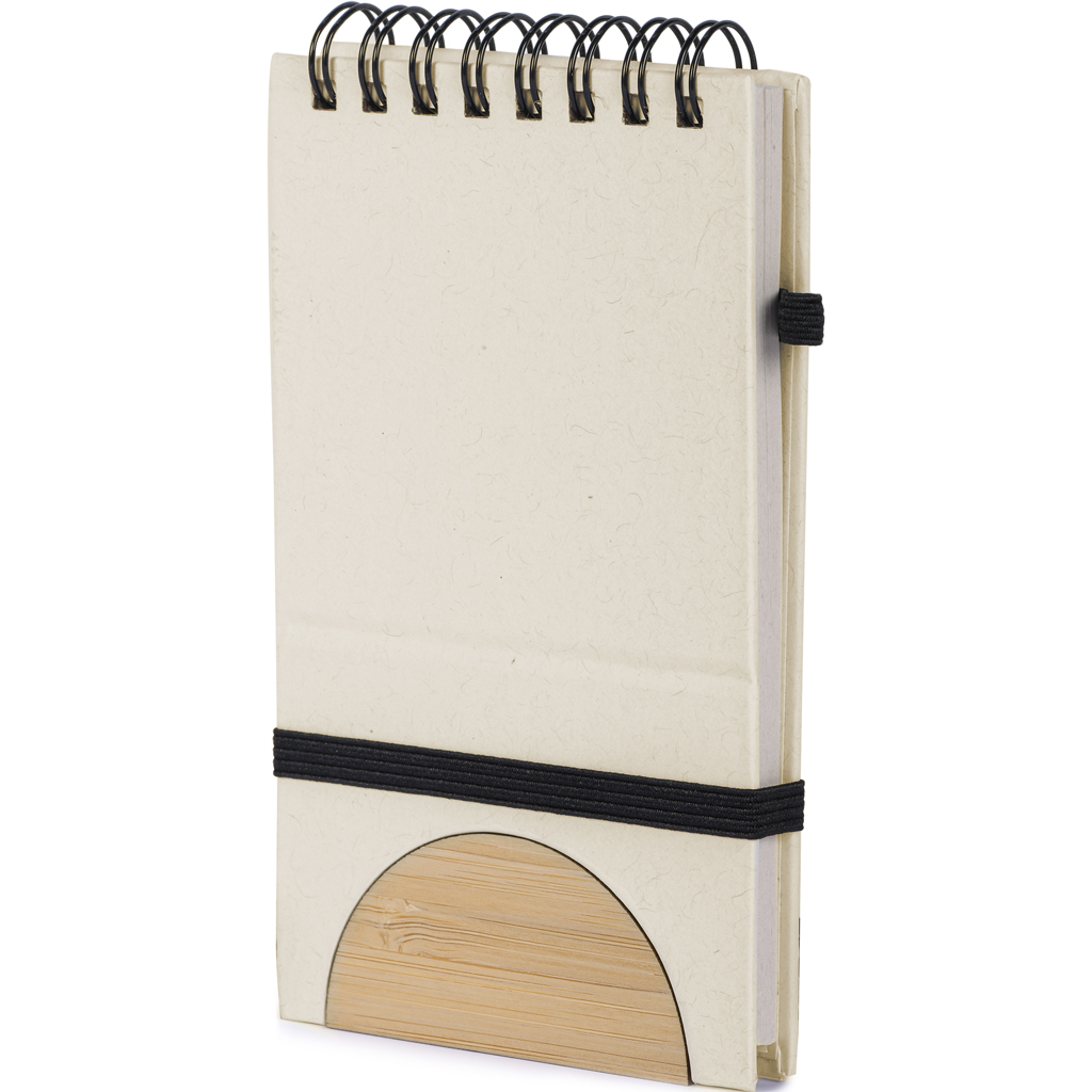 BLOCCO PER APPUNTI IN CARTONE DEL LATTE RICILATO E BAMBÙ 