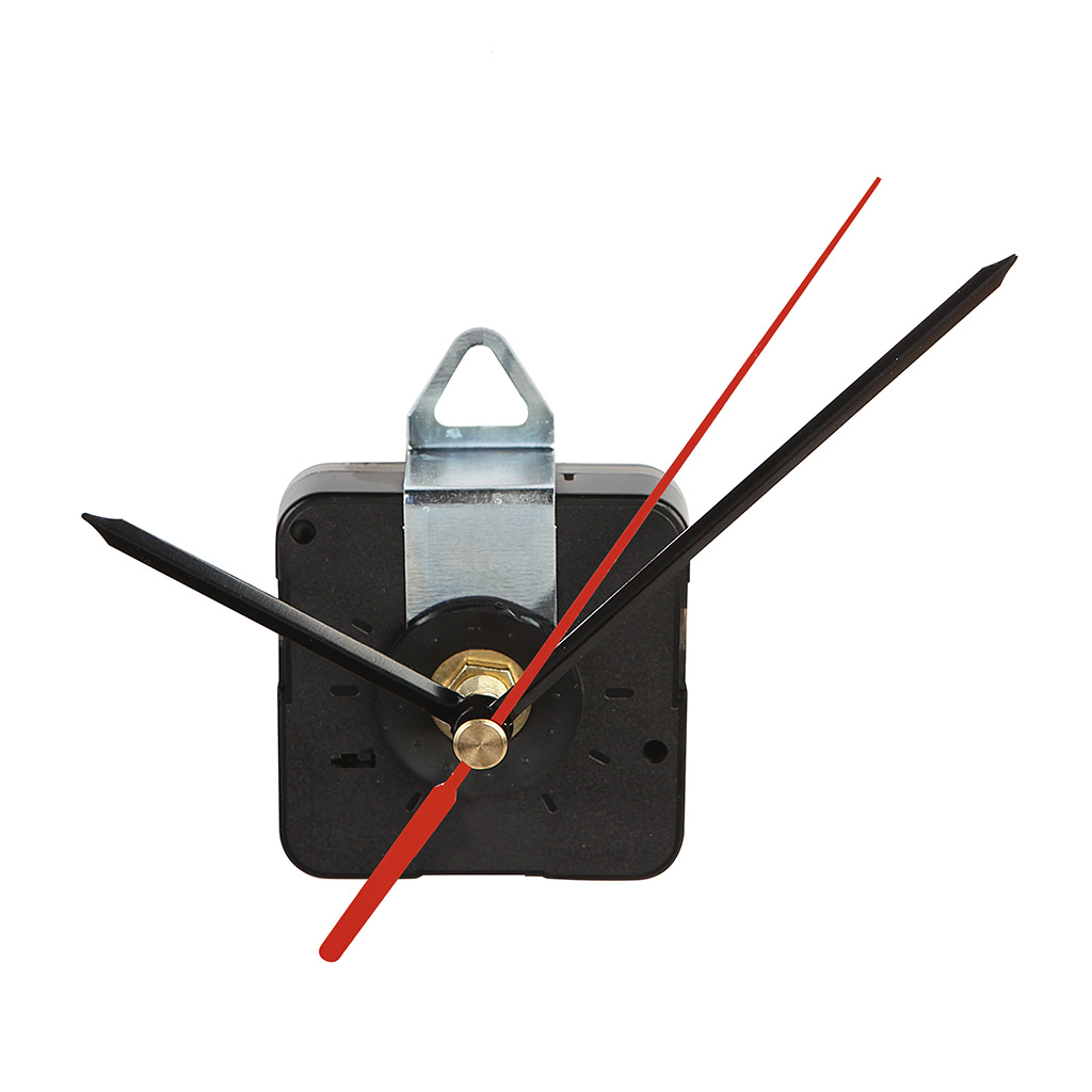 MOVIMENTO SILENZIOSO PER OROLOGIO DA PARETE IN PLASTICA E METALLO 